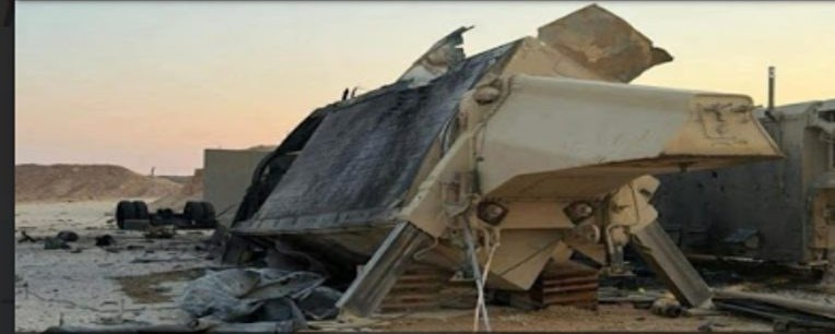 A high-value air-defense radar destroyed in an engagement, as reported in the news